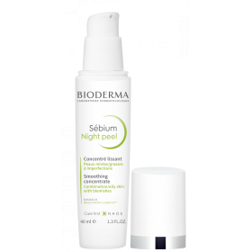 BIODERMA SEBIUM NIGHT PEEL DELIKATNY PEELING WYGŁADZAJĄCY NA NOC 40 ml